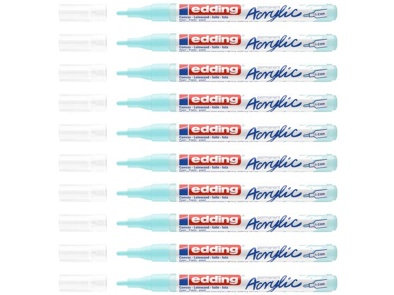 edding Acrylmarker 5300 Fein, Hellblau