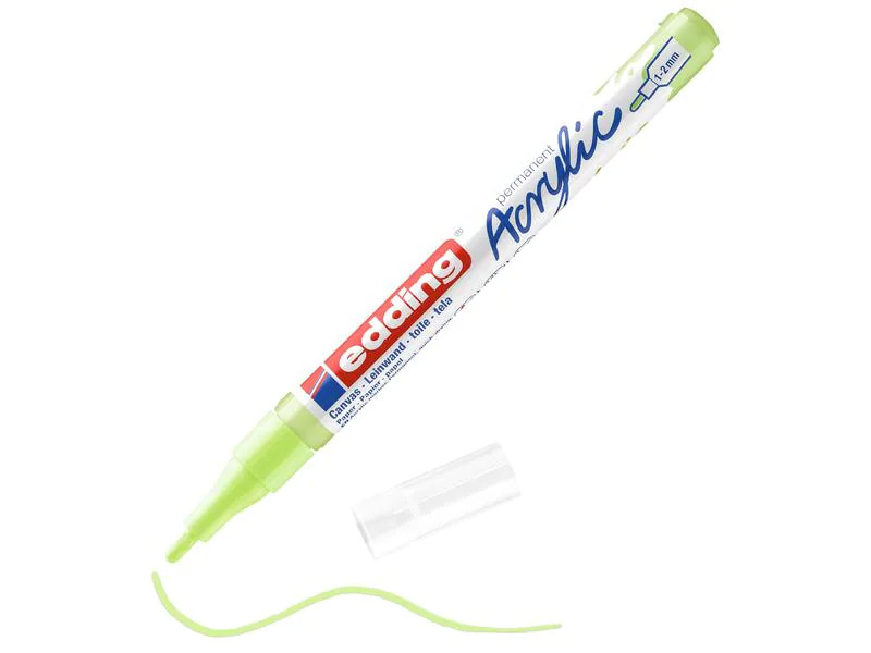 edding Acrylmarker 5300 Fein, Hellgrün