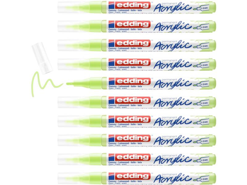 edding Acrylmarker 5300 Fein, Hellgrün