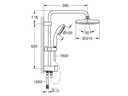 GROHE Duschsystem GROHE Tempesta System 210
