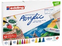 edding Acrylmarker Starter Set 12-teilig