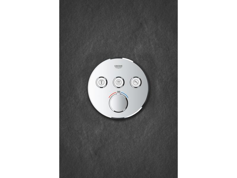 GROHE Thermostat Grohtherm SmartControl 43 mm, Chrom