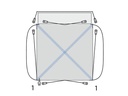 Outwell Vorzelt Bremburg Air Grey