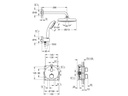 GROHE Duschsystem Grohtherm, Tempesta 210