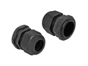 Delock Kabelverschraubung PG21, 33 mm 10 Stück, Schwarz