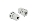 Delock Kabelverschraubung PG9, 19 mm 10 Stück, grau
