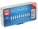 Max Hauri Schmelzsicherung Set 5 x 20 mm Träge, 100 Stück