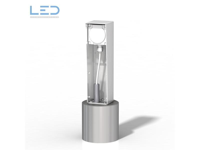 LED Werkstatt Ankerkorb zu E-Socket Energiesäule