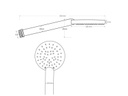 AquaClic Handbrause Prosecco, 1 Strahlart