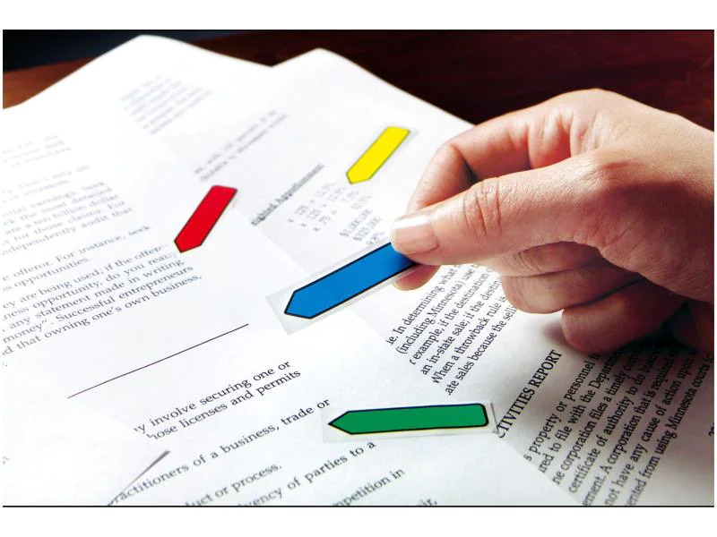 3M Page Marker Post-it Index Pfeile, 4 Stück