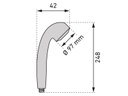 Diaqua Handbrause Monoton 1 Strahlart