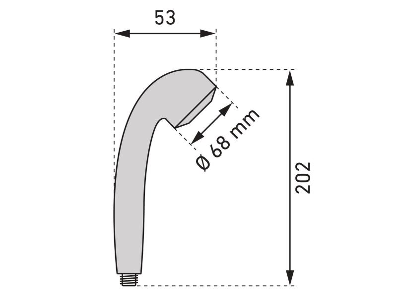 Diaqua Handbrause Puma 1 Strahlart