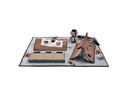 CanadianCat Katzen-Spielzeug Activity Teppich Coleen, 90 x 110 x 27.5 cm