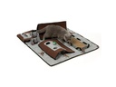 CanadianCat Katzen-Spielzeug Activity Teppich Coleen, 90 x 110 x 27.5 cm