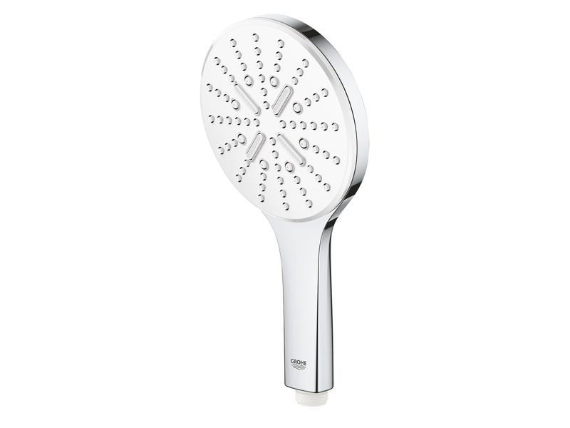 GROHE Handbrause Rainshower Smartactive 130 EcoJoy Moon White