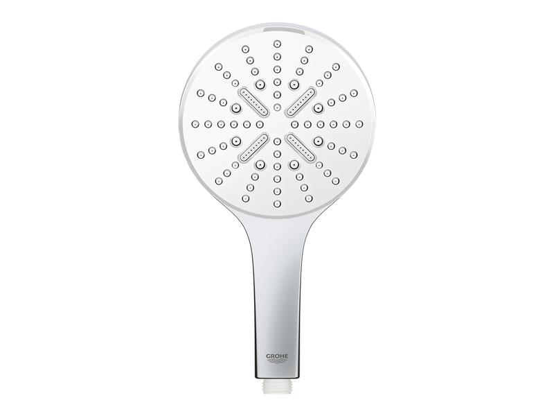 GROHE Handbrause Rainshower Smartactive 130 EcoJoy Moon White