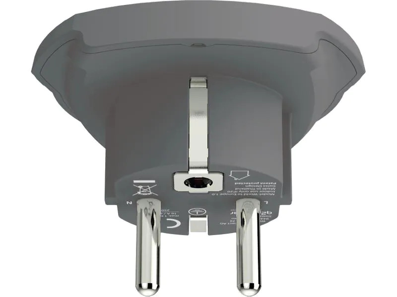 Q2Power Country-Reiseadapter World-EU