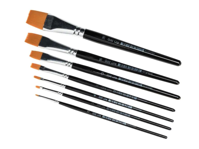 Creativ Company Pinsel-Set Nylonhaar 84 Stück