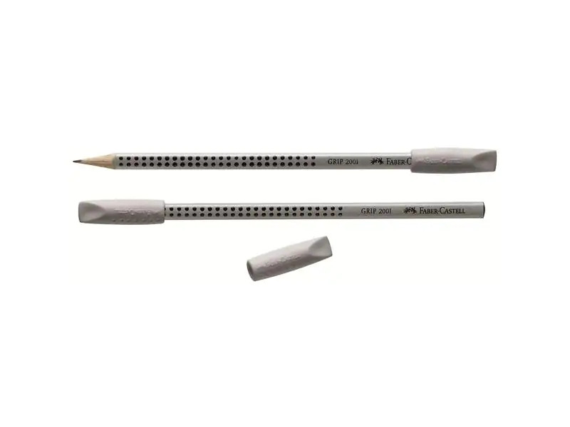 Faber-Castell Radiergummi Grip 2001 Eraser Cap 2 Stück