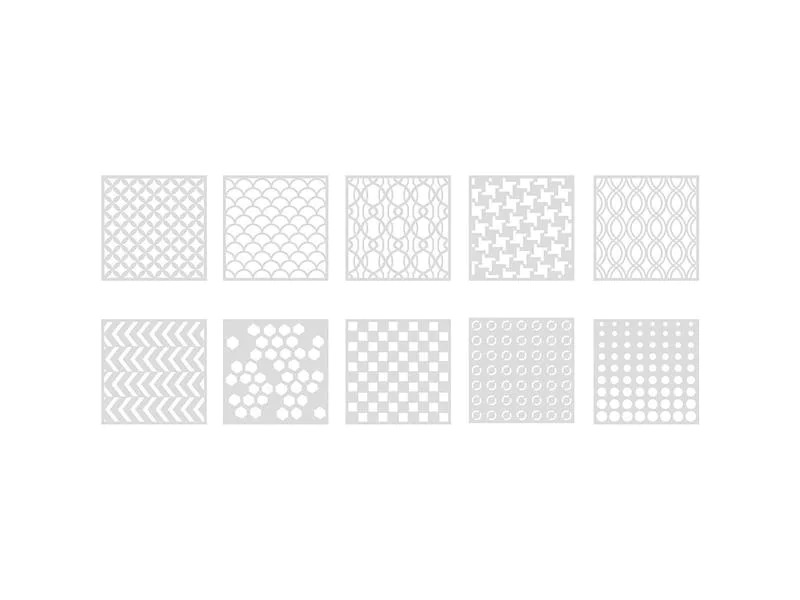 Creativ Company Schablone 10 Blatt