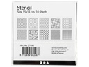 Creativ Company Schablone 10 Blatt