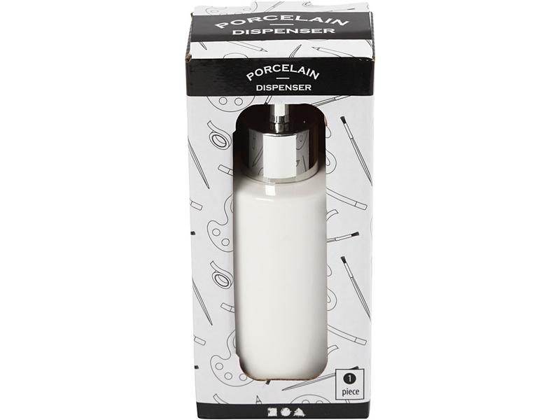 Creativ Company Seifenspender 150 ml, Weiss