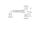 GROHE Schlauch 3/8