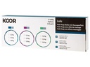 KOOR Hula Hoop Reifen Lulu 6-Segm. 1.5 kg