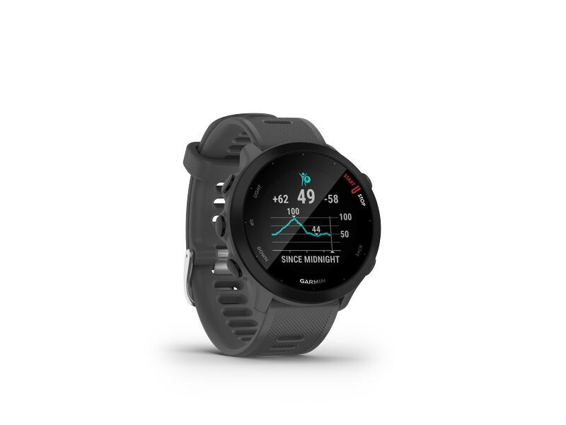 GARMIN Sportuhr Forerunner 55 Grau/Schwarz