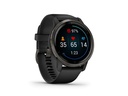 GARMIN Sportuhr Venu 2 Schwarz/Grau