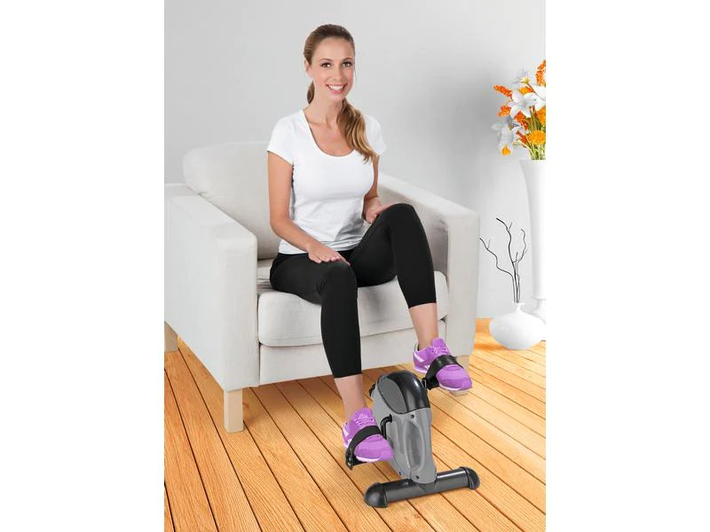 MAXXMEE Stepper Mini-Trainer 2 in 1 Grau/Schwarz