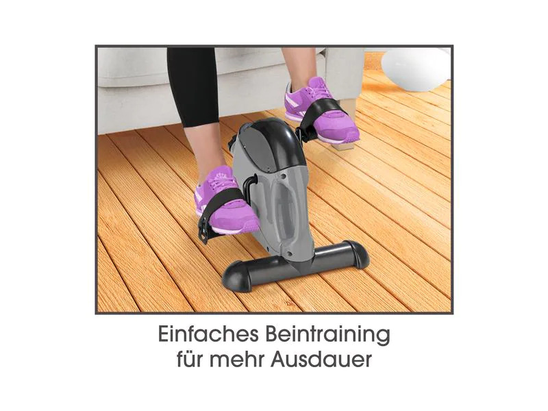 MAXXMEE Stepper Mini-Trainer 2 in 1 Grau/Schwarz