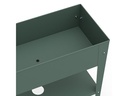 Herstera Hochbeet Urban Garden Trolley, 75 x 35 x 80 cm, Oak Green