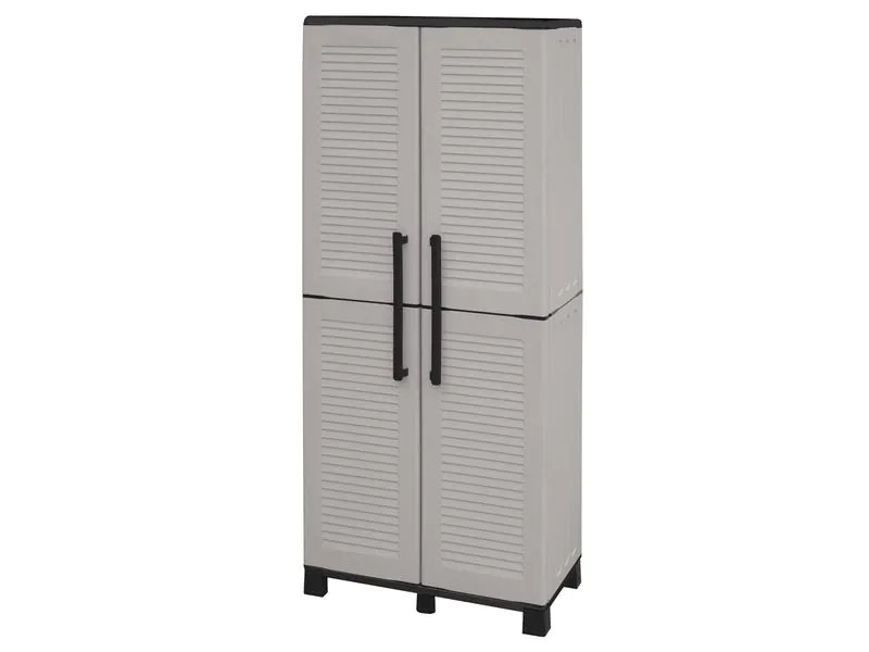 Art Plast Gartenschrank Family F70/PS, Hellgrau