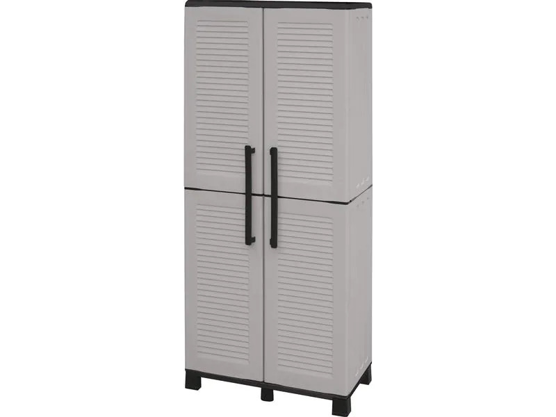 Art Plast Gartenschrank Family F70/TP, Hellgrau