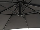 COCON Sonnenschirm TR-031, 300 x 300 cm, hängend, Grau