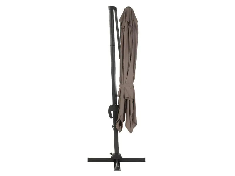 COCON Sonnenschirm TR-031, 300 x 300 cm, hängend, Taupe