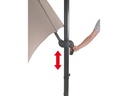 COCON Sonnenschirm TR-031, 300 x 300 cm, hängend, Taupe