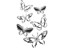 Creativ Company Schablone A4 Schmetterling, 1 Stück