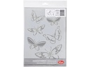 Creativ Company Schablone A4 Schmetterling, 1 Stück