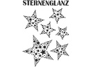 Creativ Company Schablone A4 Sternenglanz, 1 Stück
