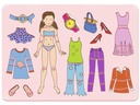 URSUS Schablone Girls 6er Set