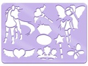 URSUS Schablone Girls 6er Set