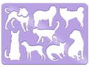URSUS Schablone Tiere 6er Set
