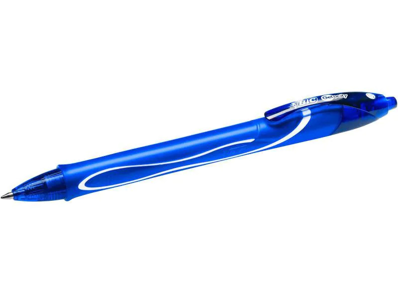 BIC Gelschreiber Gel-ocity Quick Dry 0.7 mm Blau, 12 Stück