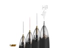 BIC Kugelschreiber 4 Colours 3+1 HB mit Minenbleistift, 12 Stück