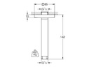 GROHE Deckenauslass Rainshower