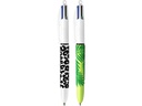 BIC Kugelschreiber 4 Colours Velours 0.32 mm, 1 Stück, Schwarz