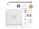 GROHE Kopfbrause Rainshower SmartConnect Set, 2 Strahlarten