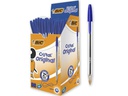 BIC Kugelschreiber Cristal Original 0.32 mm Blau, 50 Stück